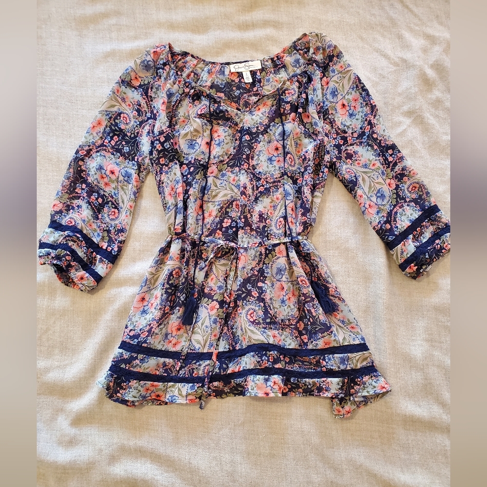 Jessica Simpson Maternity Floral Top